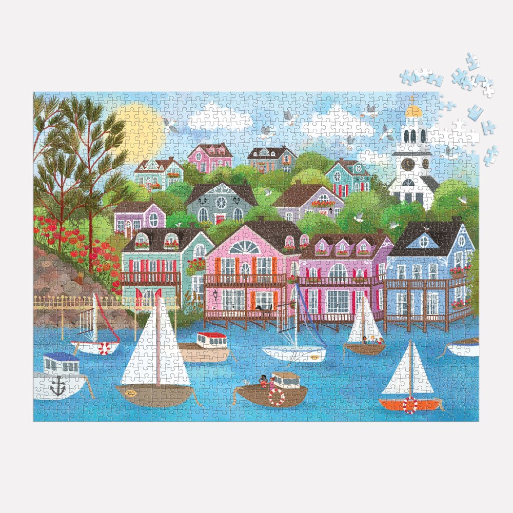 Harbor by the Sea 1000 Piece Puzzle - 4