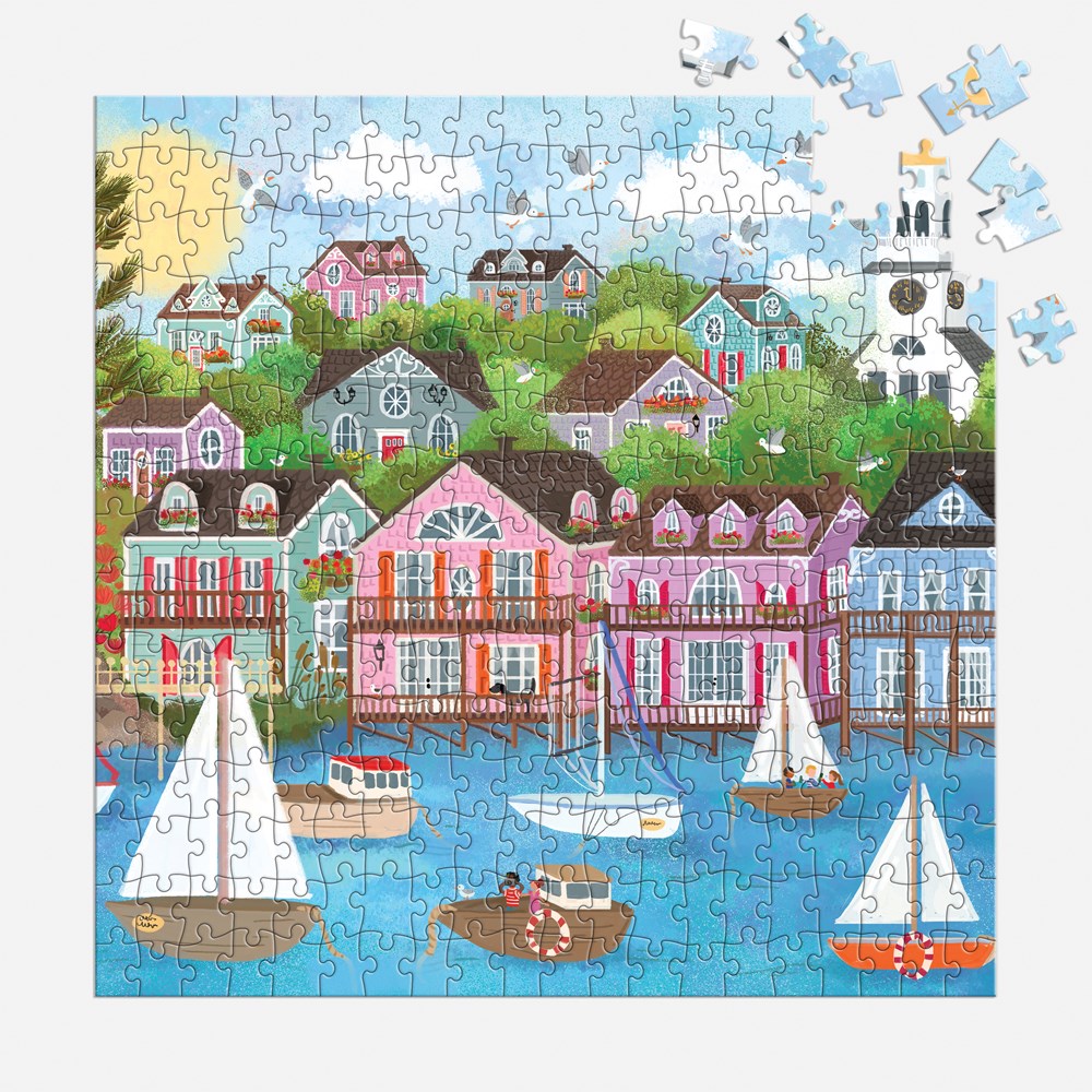 Harbor by the Sea 300 Piece Puzzle - 3