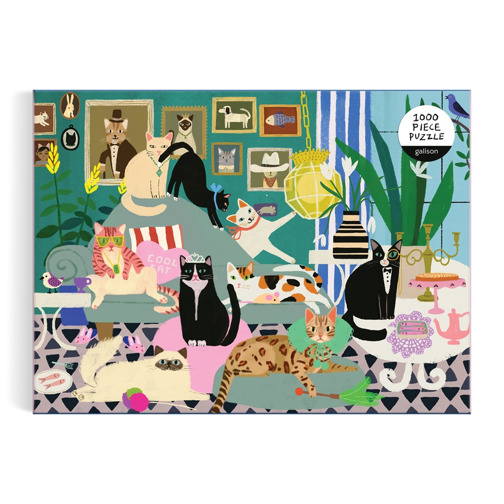 Glamour Cats 1000 Piece Puzzle - 3