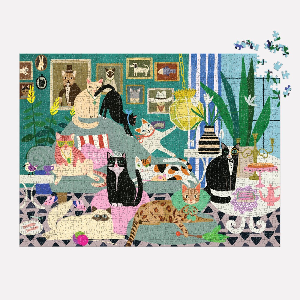 Glamour Cats 1000 Piece Puzzle - 4