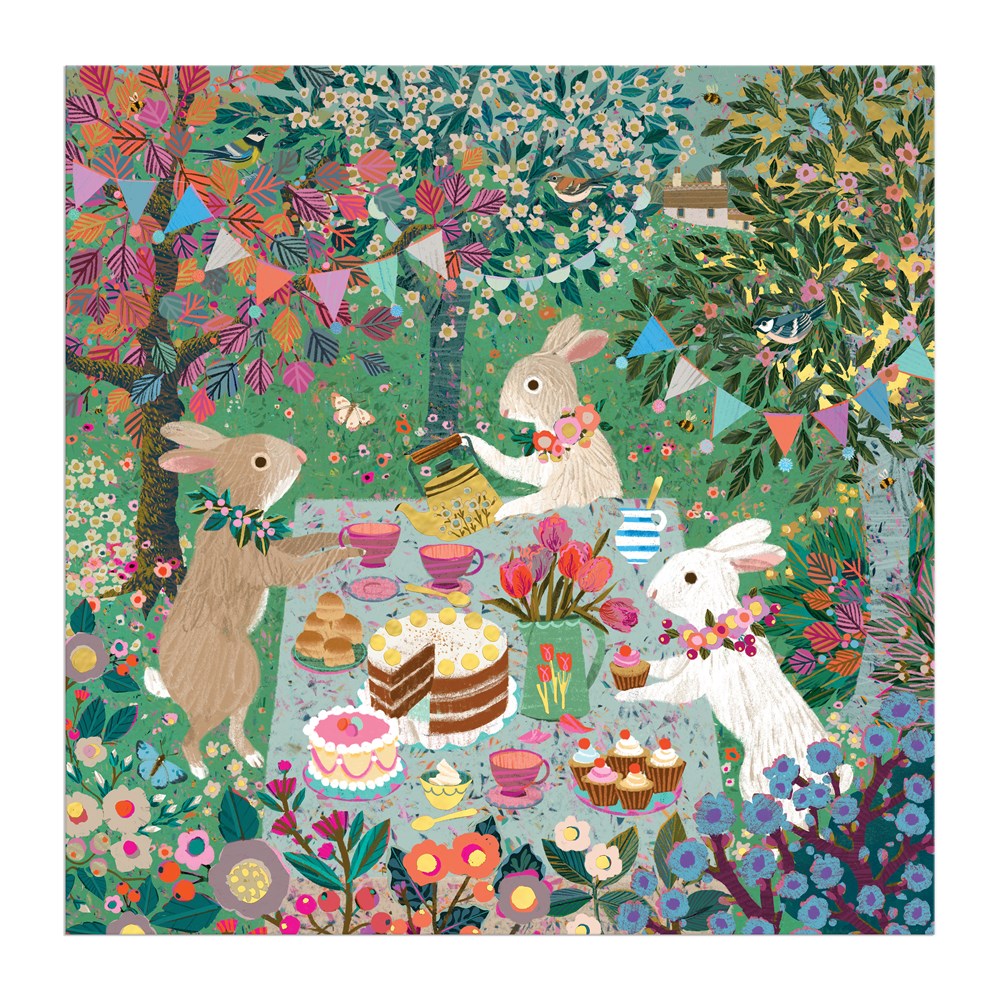 Spring Tea Party 500 Piece Foil Puzzle - 6