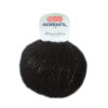 Adriafil Abracadarbra Svart Col 37 Glitter 21 maskor stickfasthet 4,5mm stickor