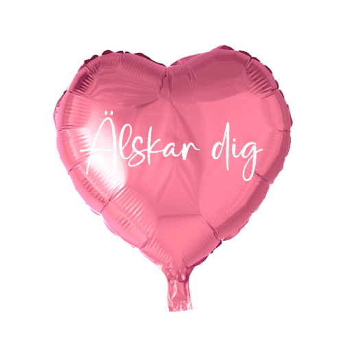 Ballong  Älskar dig