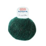 Adriafil Abracadarbra Mörk grön  Col 34  Glitter 21 maskor stickfasthet 4,5mm stickor