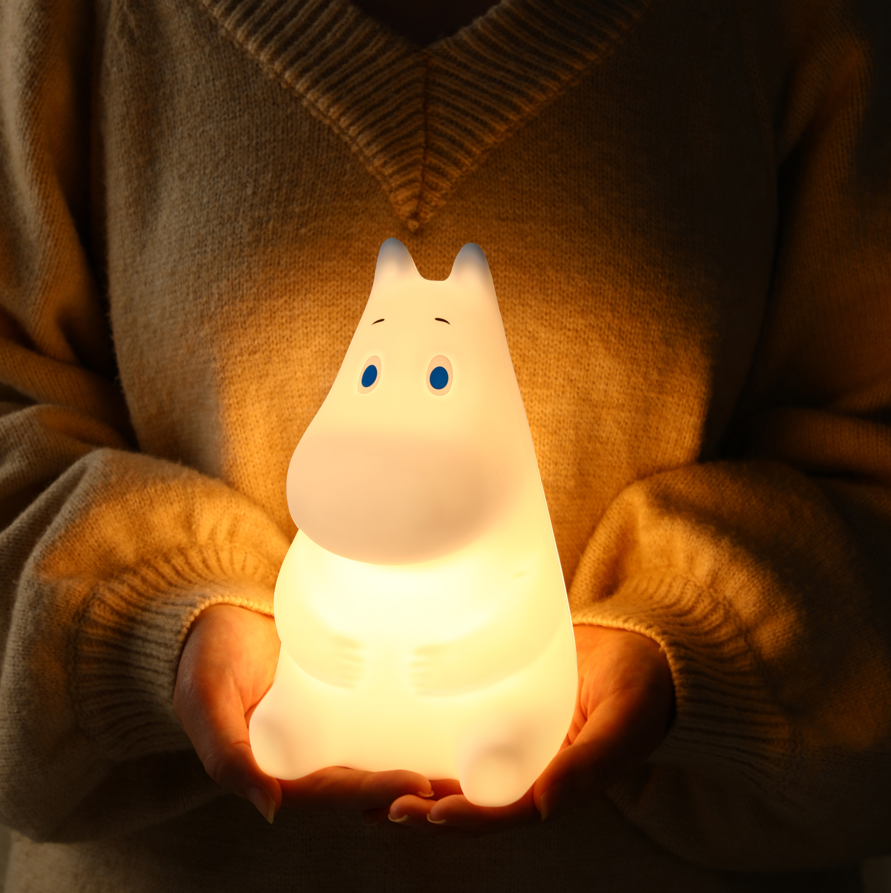 Moomin Soft Silicone Lamp - Moomintroll 20 cm
