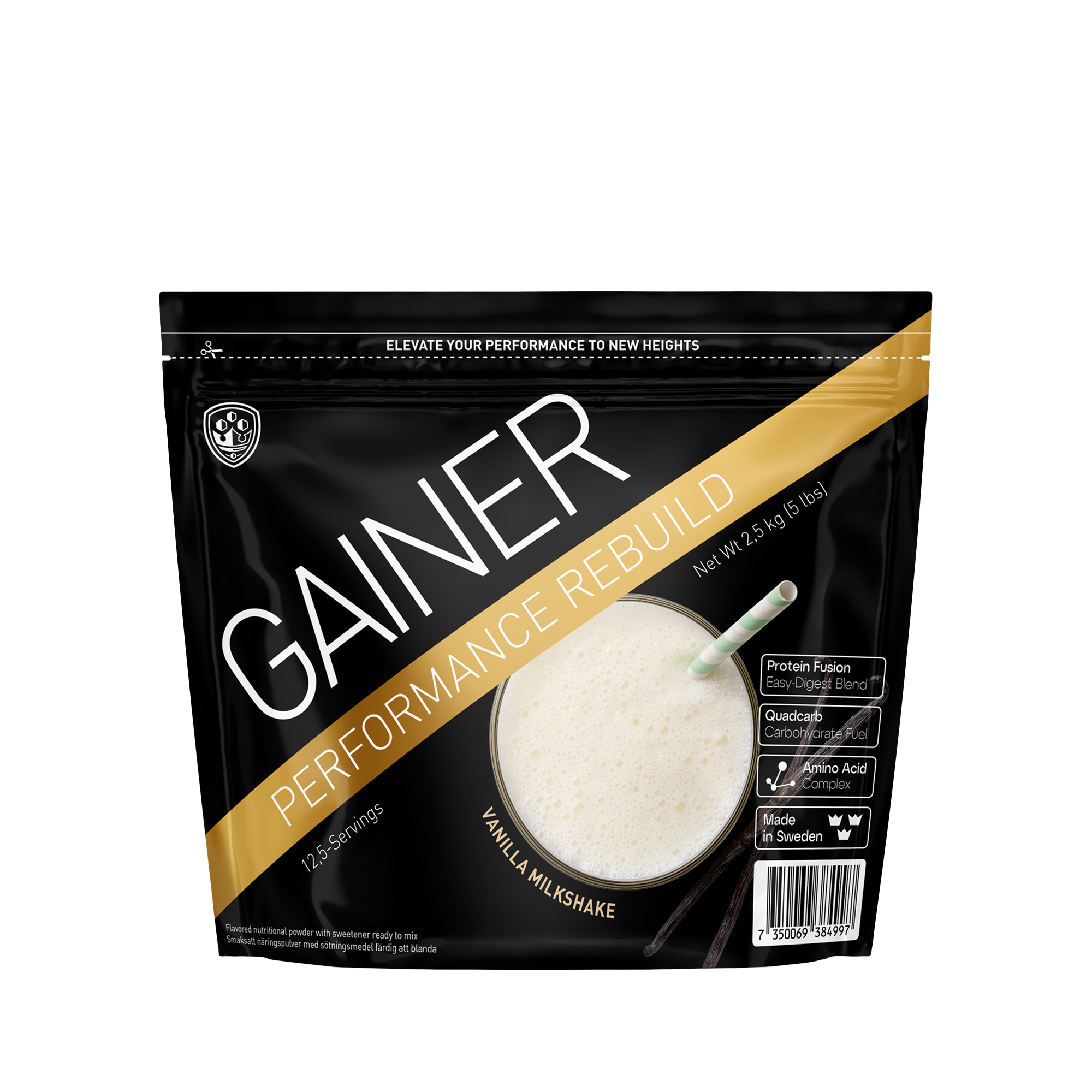 Performance Gainer 2,5kg  Vanilla Milkshake