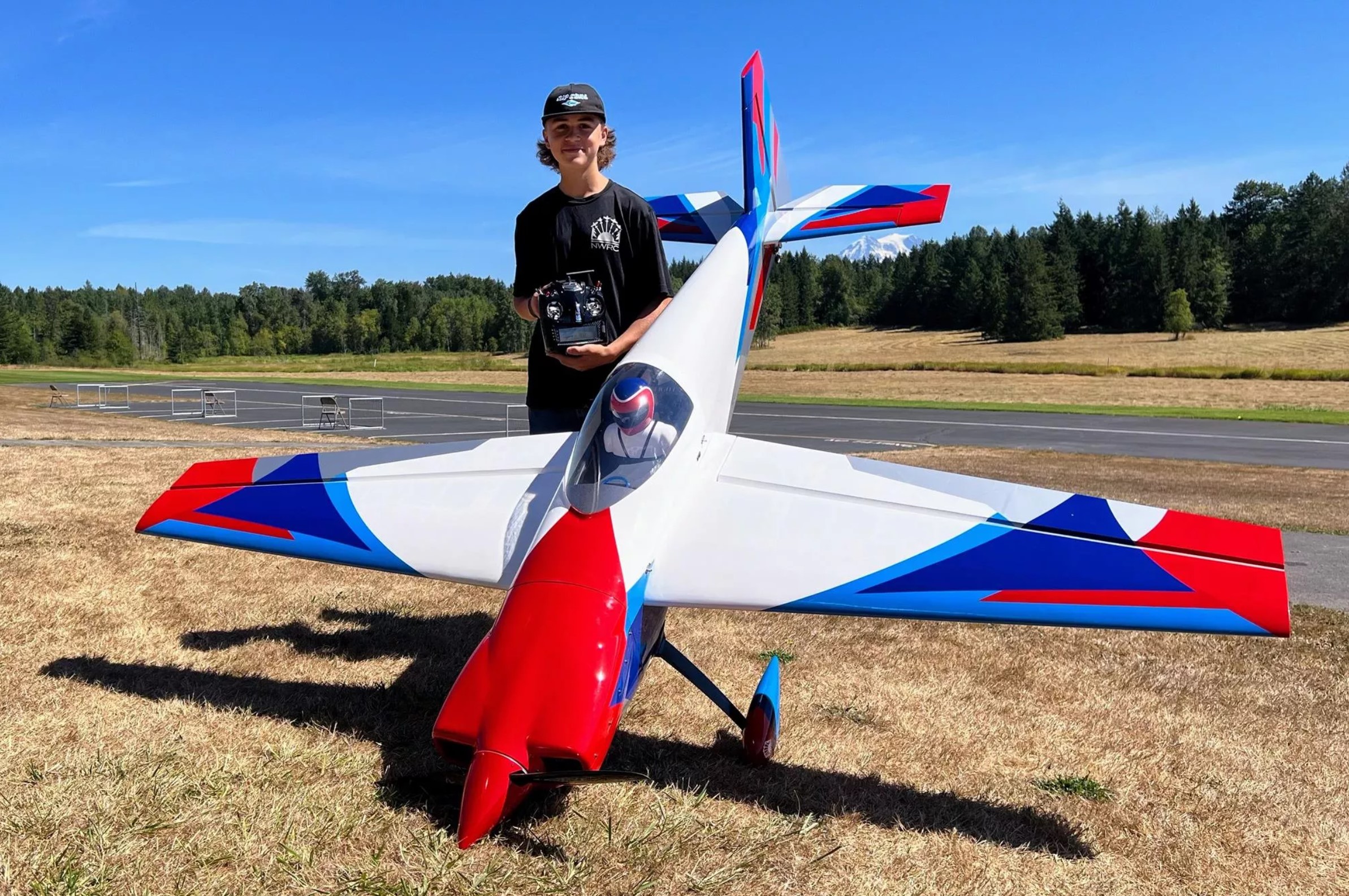 Extreme Flight Laser 104 V2 Blue/Red/White - 2