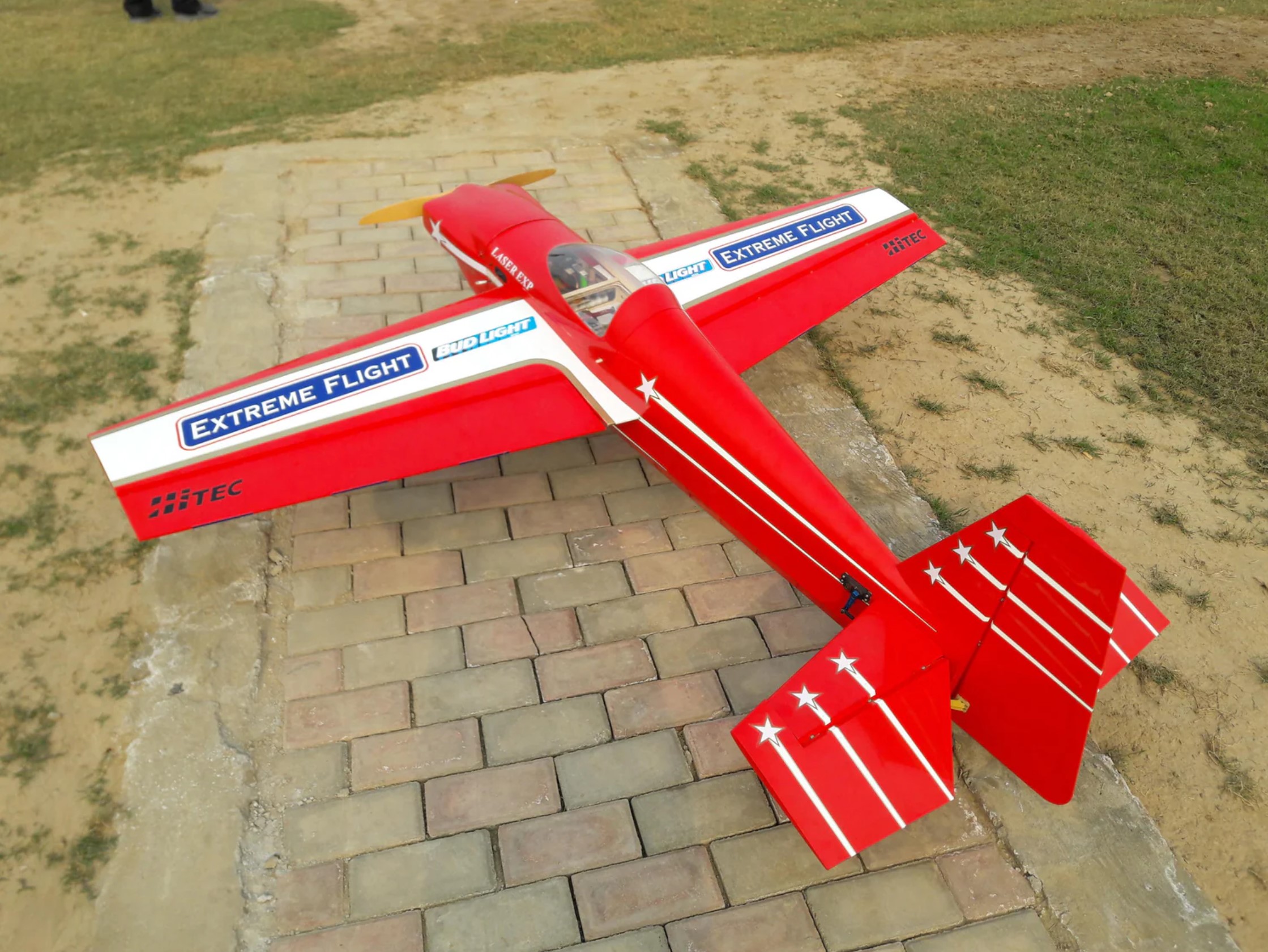 Extreme Flight Laser 74 V3 Red - 2