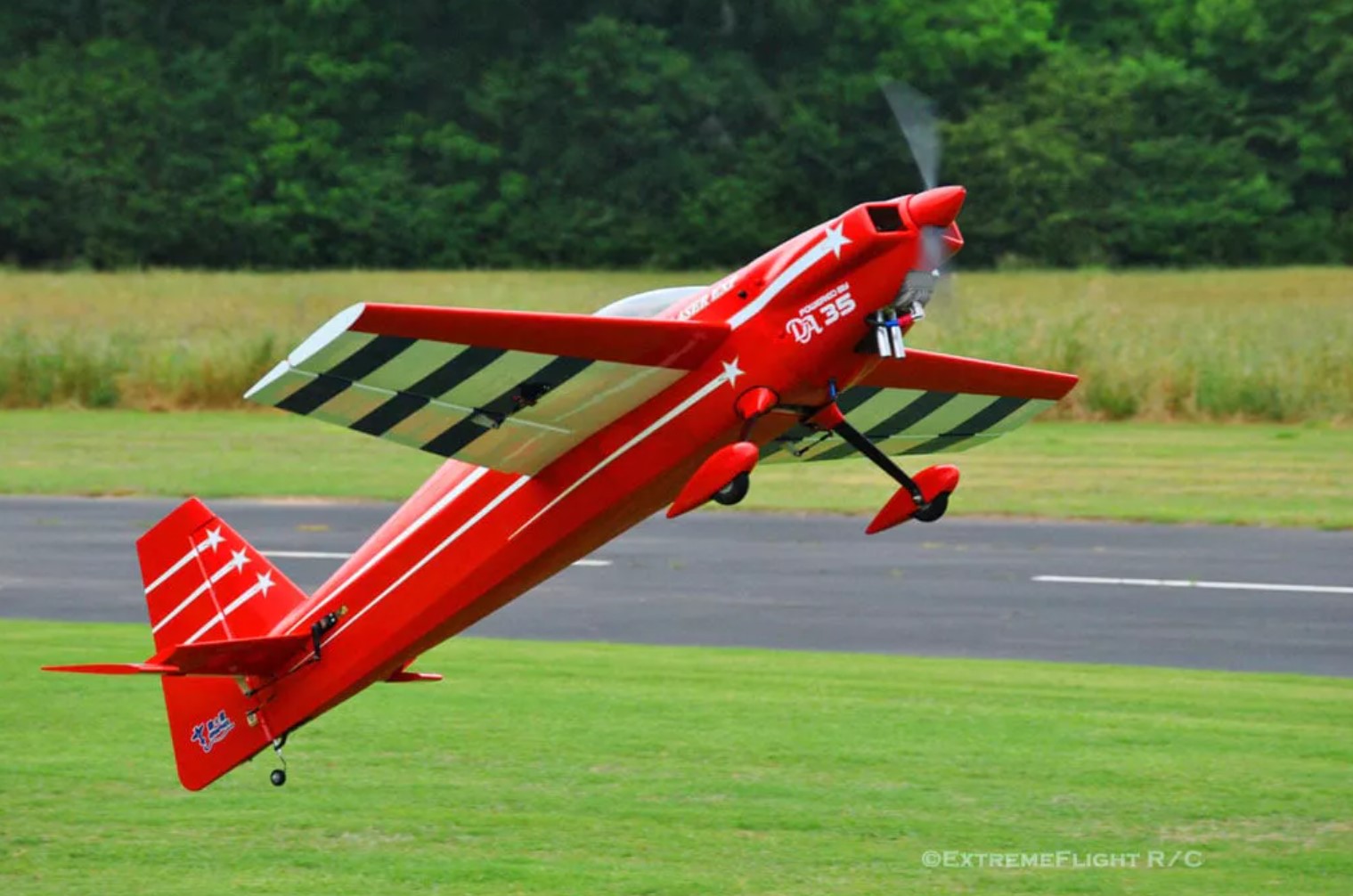 Extreme Flight Laser 74 V3 Red - 3