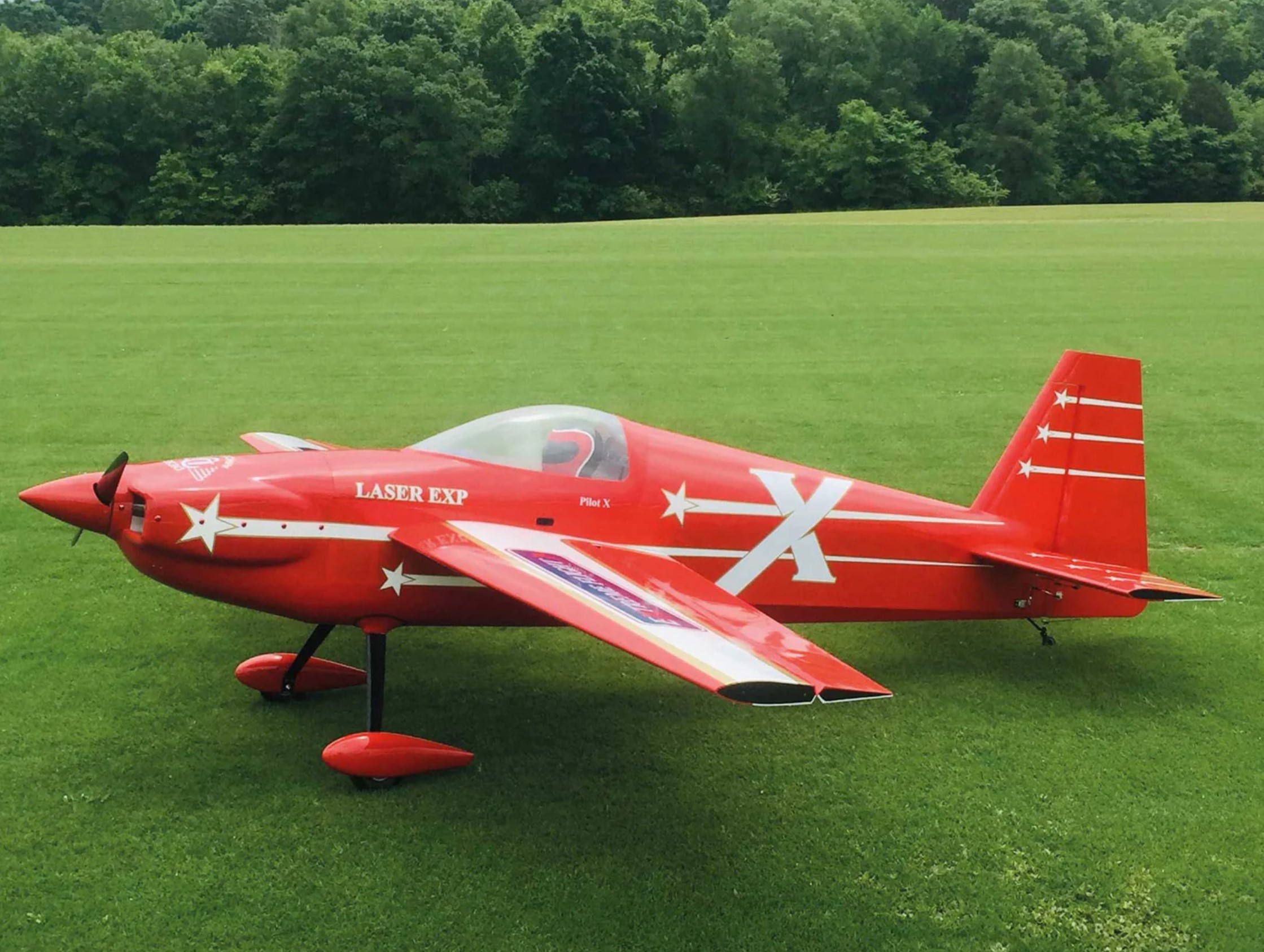 Extreme Flight Laser 74 V3 Red