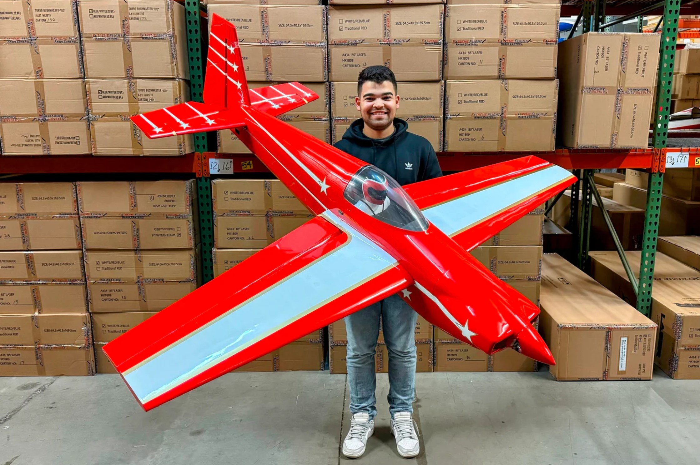 Extreme Flight Laser 85 Red - 4