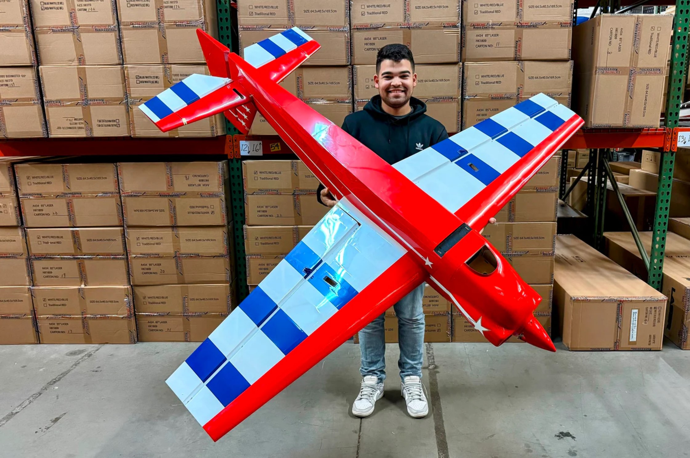 Extreme Flight Laser 85 Red - 5