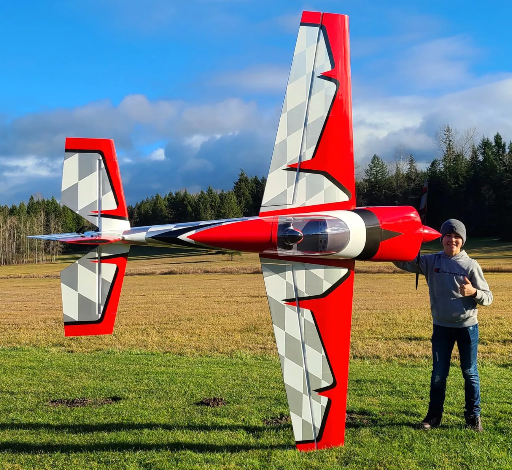 Extreme Flight Slick 114 V2 Red/White - 4