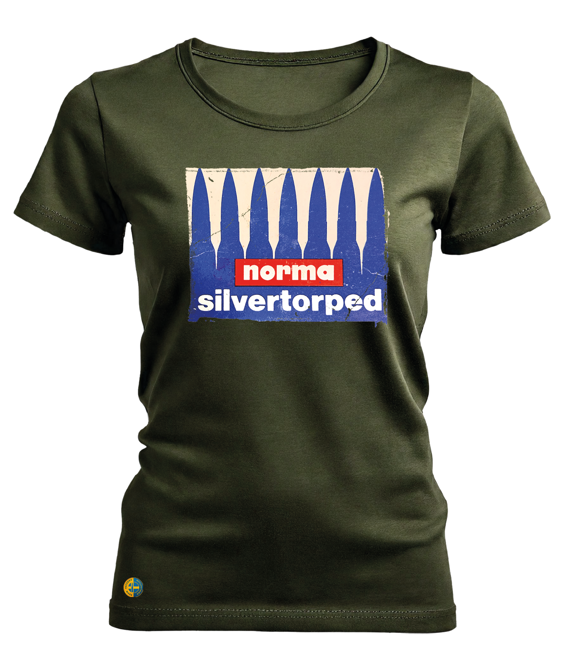 NORMA® Silvertorped retro box dam t-shirt - 4