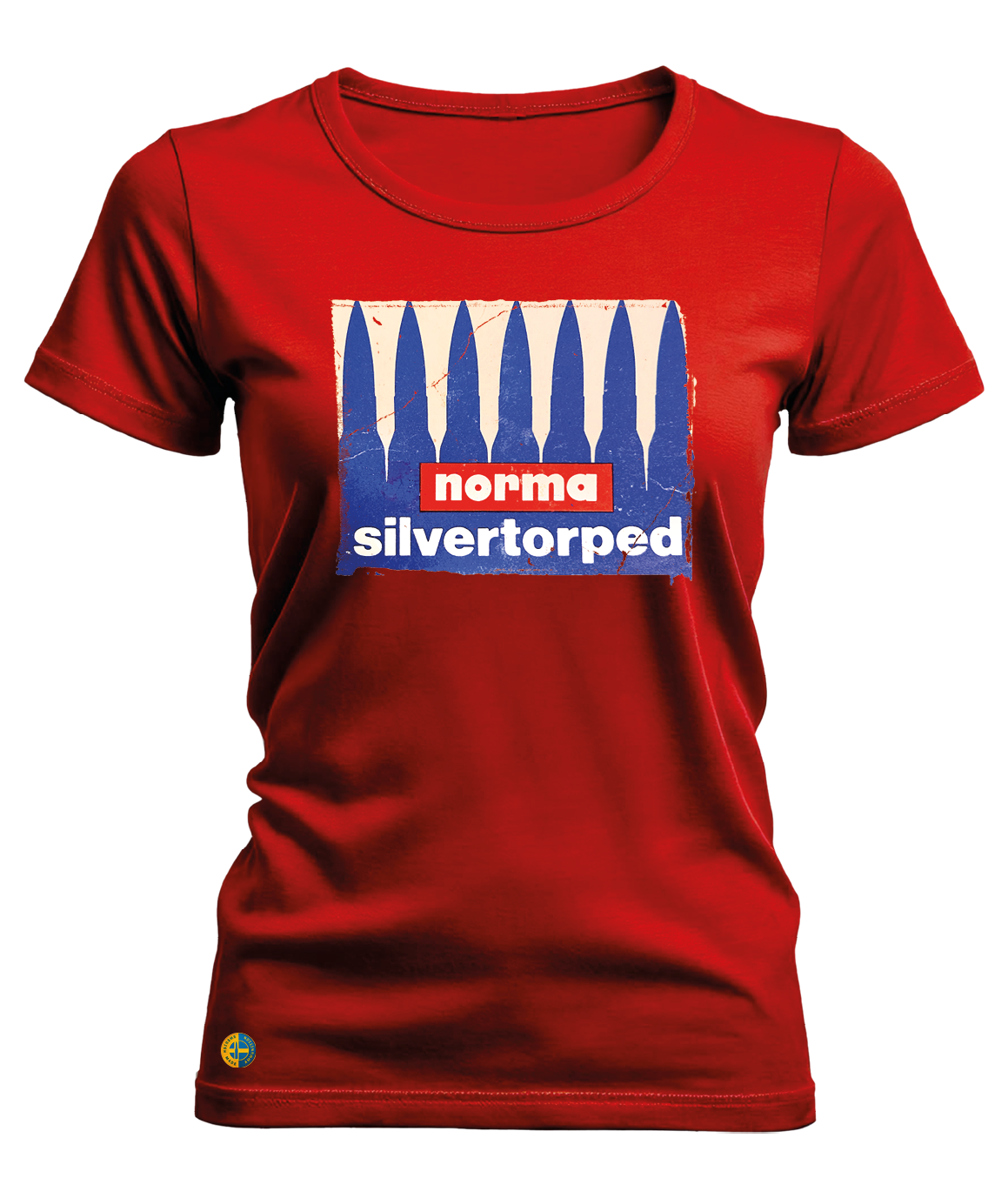 NORMA® Silvertorped retro box dam t-shirt - 5