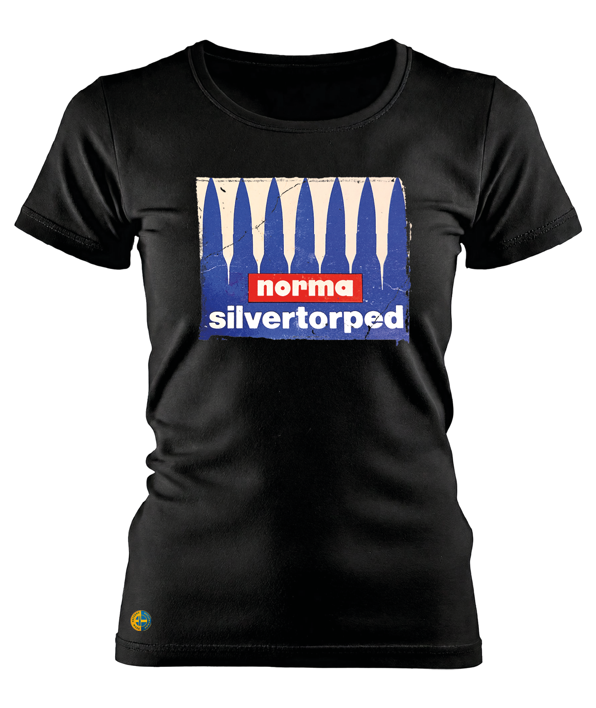 NORMA® Silvertorped retro box dam t-shirt - 2