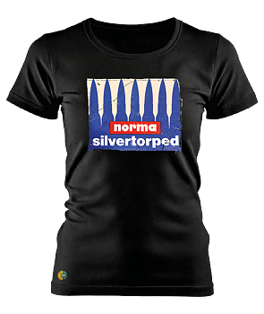 NORMA® Silvertorped retro box women's t-shirt