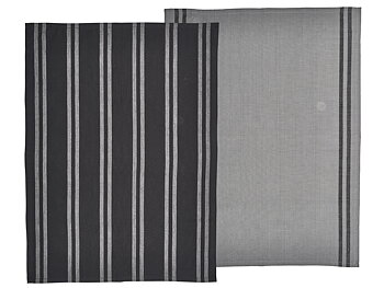 Södahl Soft Kökshandduk 70 x 50 cm 2 st Svart