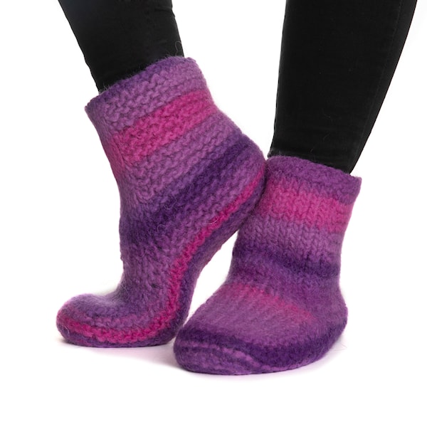 Naturgarn 50 g Multi rosa/lila 669 Viking Garn - 2