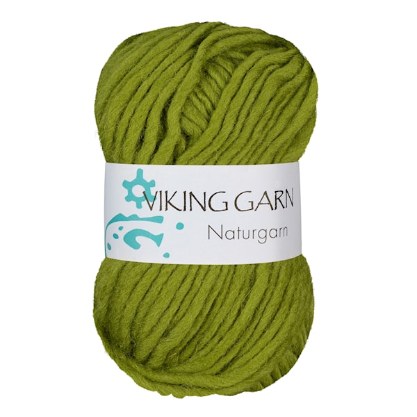 Naturgarn 50 g Grön 632 Viking Garn