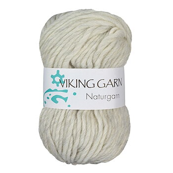 Naturgarn 50 g Pärlgrå 611 Viking Garn