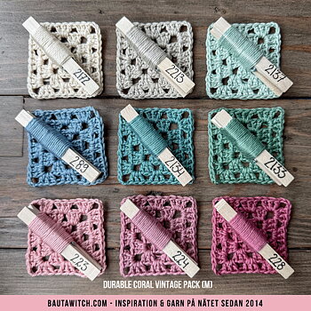 Coral Vintage 9-pack
