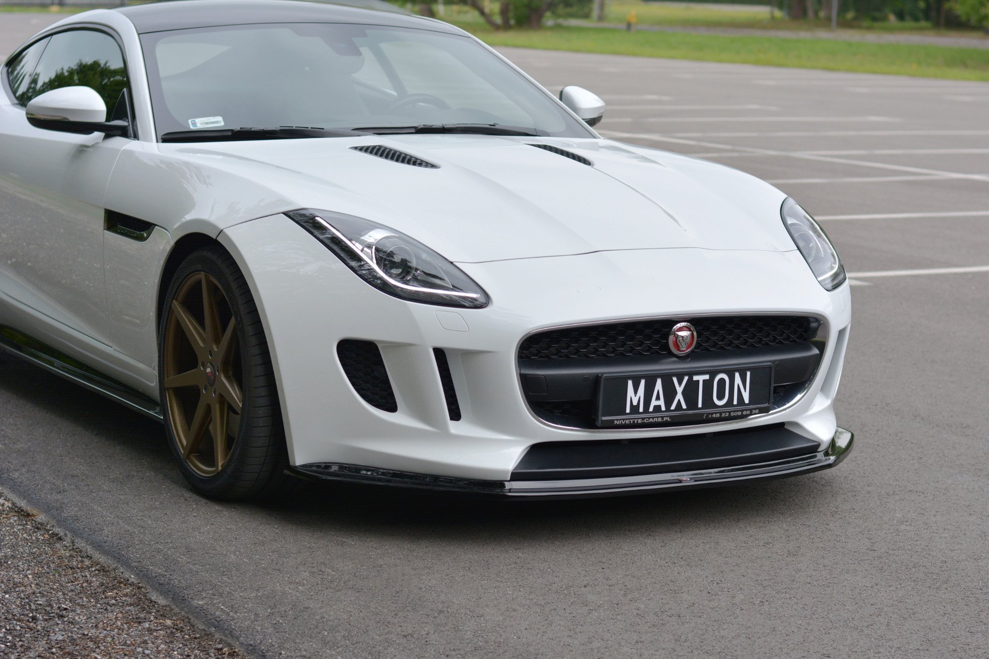 Maxton - FRONT SPLITTER V.1 JAGUAR F-TYPE - 4