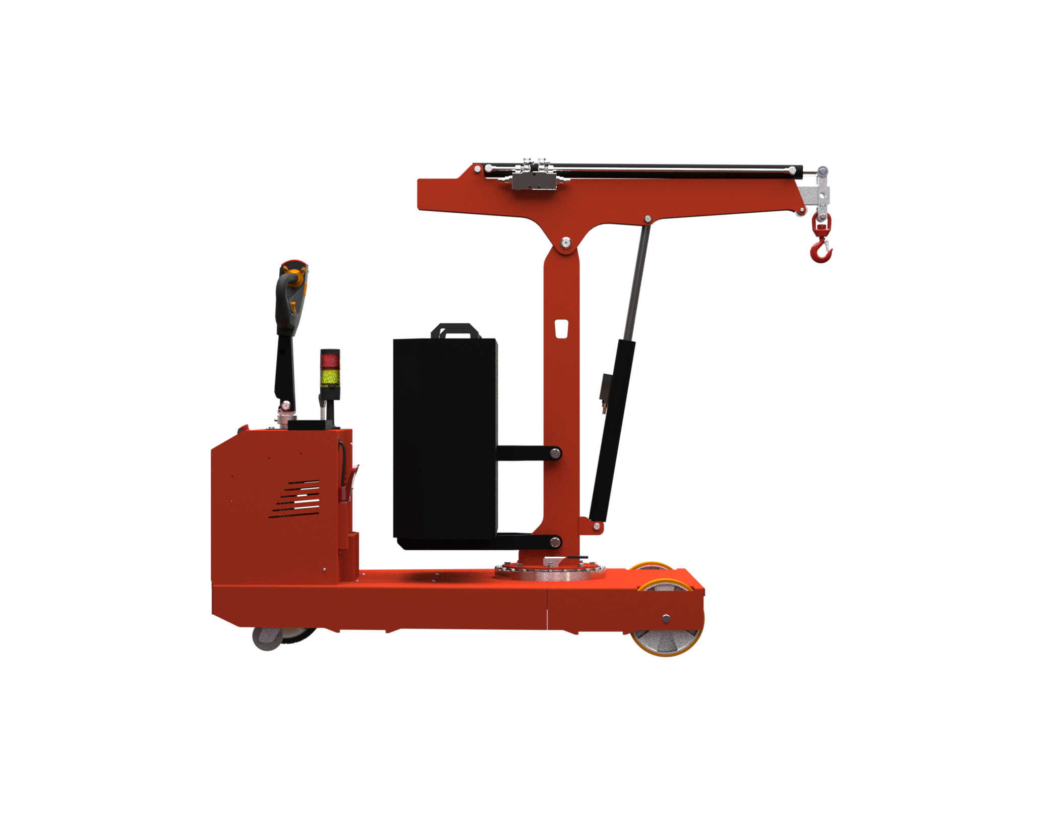 Mobil verkstadskran G500SBL, Maxlast: 500-180 kg / Max utligg : 1430 mm