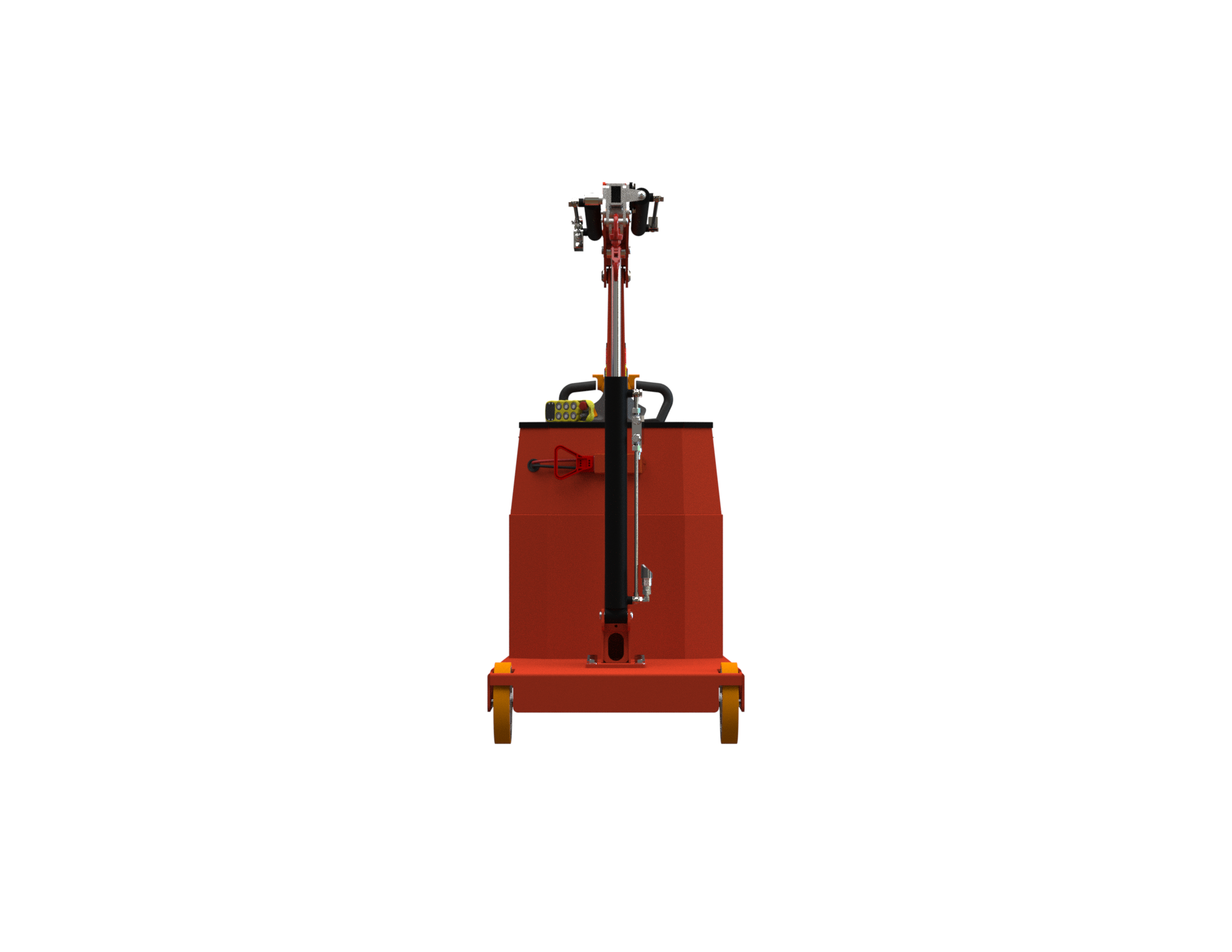 Mobil verkstadskran F1000DBR, Maxlast: 1000-250 kg / Max utligg : 2503 mm - 7