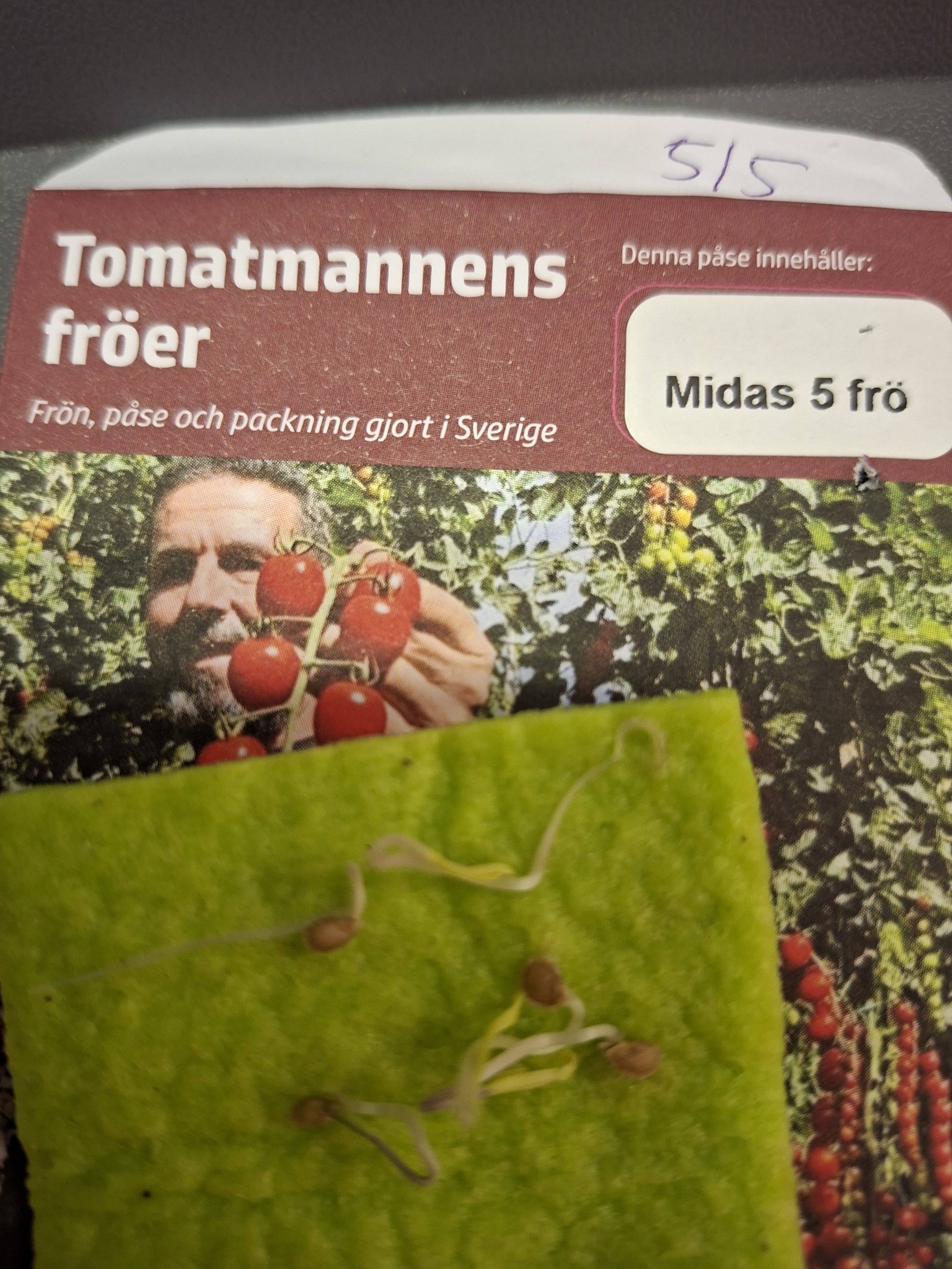 Tomatmannens Tomat Midas, 5 frö - 3