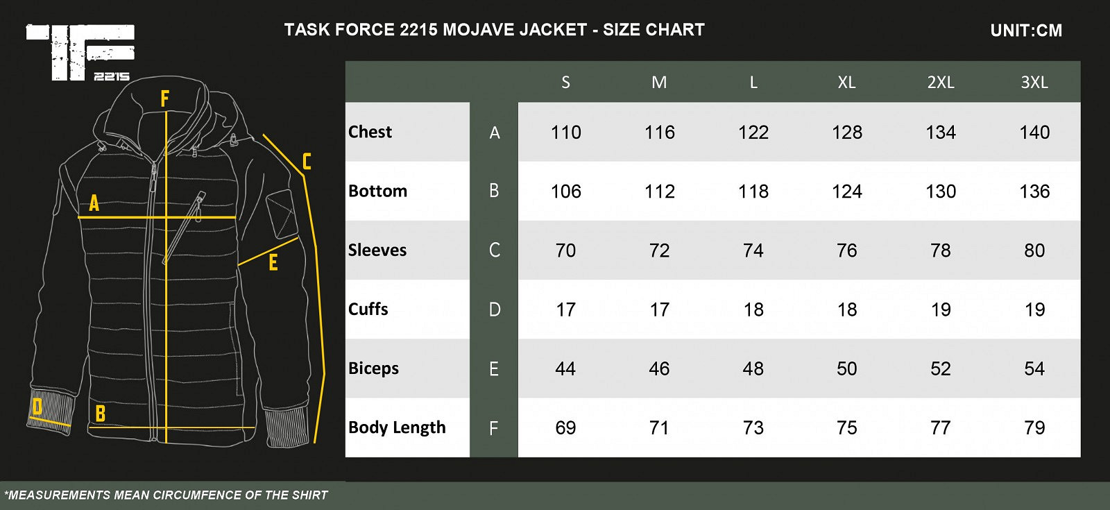 TF-2215 Mojave Jacket Green - 7