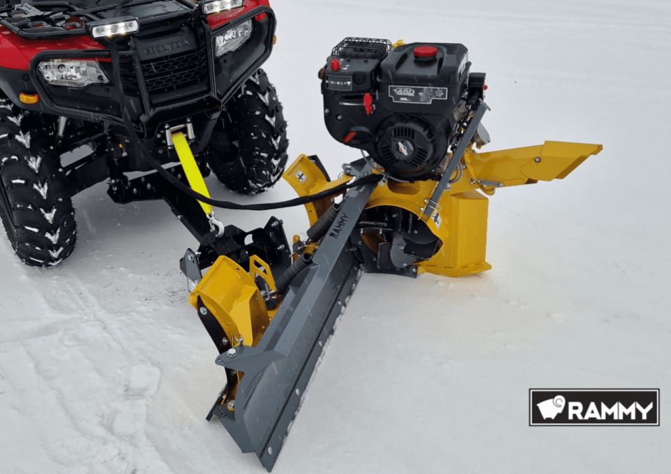 Snöplog Rammy W165 ATV PRO Front montage - 12