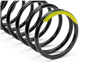HPI 86554 SHOCK SPRING 18X80X1.8MM 11.5 COILS (YELLOW 177gF/mm)