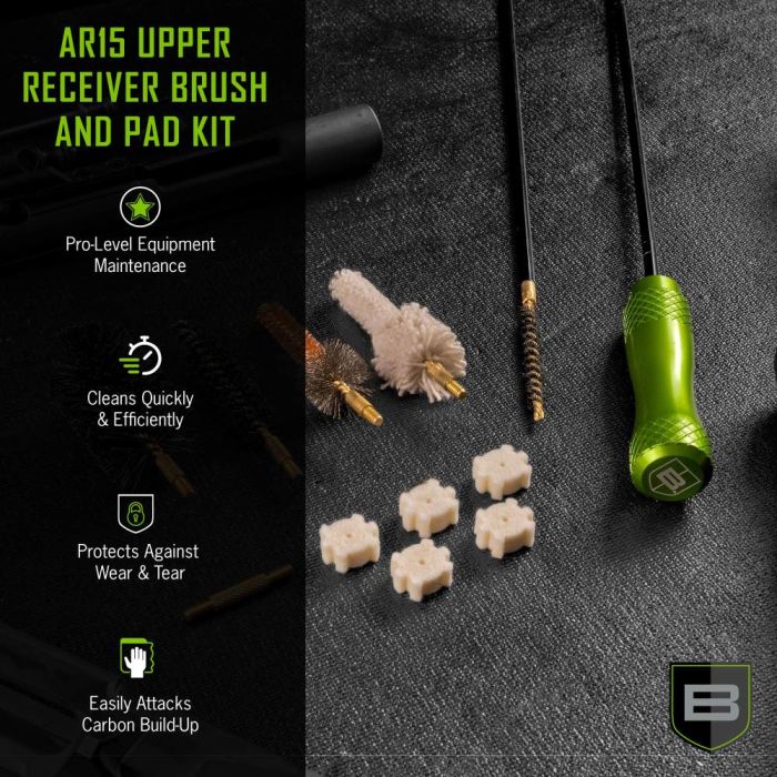 Breakthrough AR15 Upper Brush Set with Chamber Pads 3