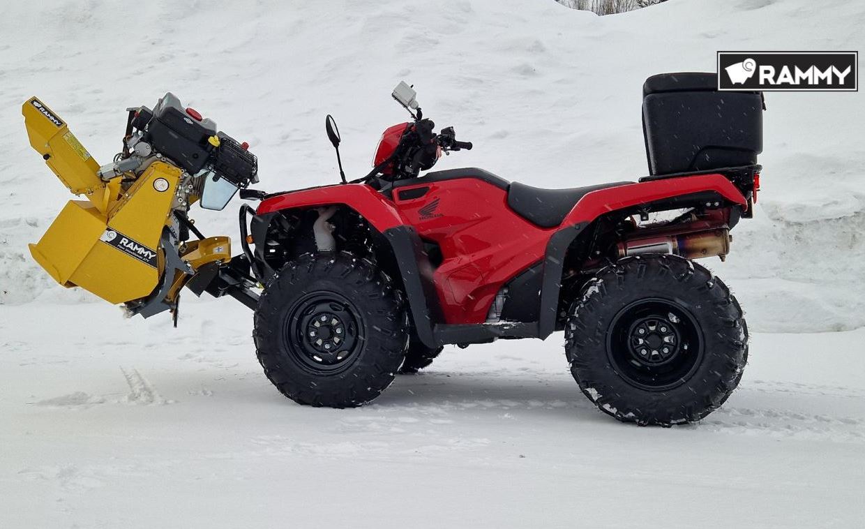 Snöslunga Rammy ST30 ATV för snöblad W165 - 4