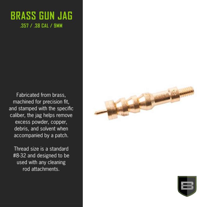 Breakthrough Brass Jag - .38 / .357 / 9mm 2