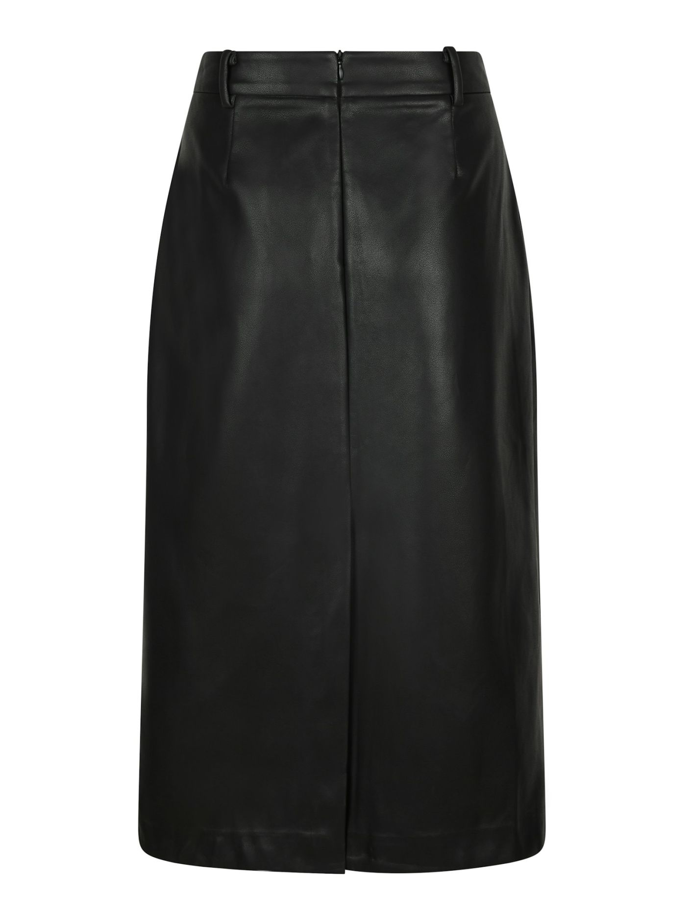 Neo Noir - Nettie Faux Leather Skirt Black