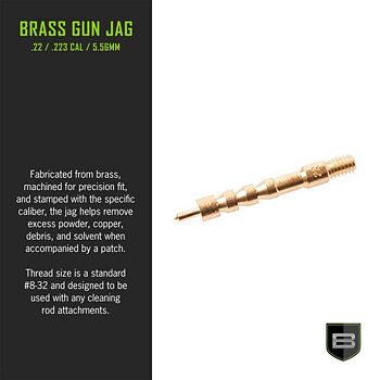 Breakthrough Brass Jag .22 / .223 / 5.56mm 2