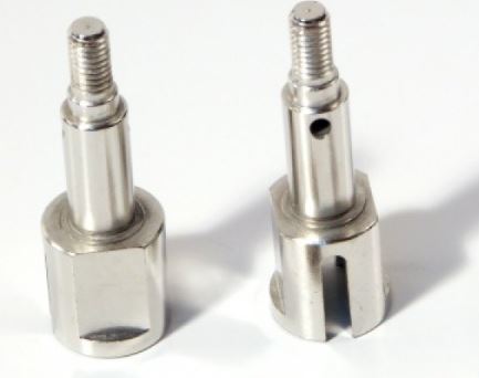 HPI 86132 AXLE 8x9x44mm (COUNTERCLOCKWISE/SILVER/2pcs)