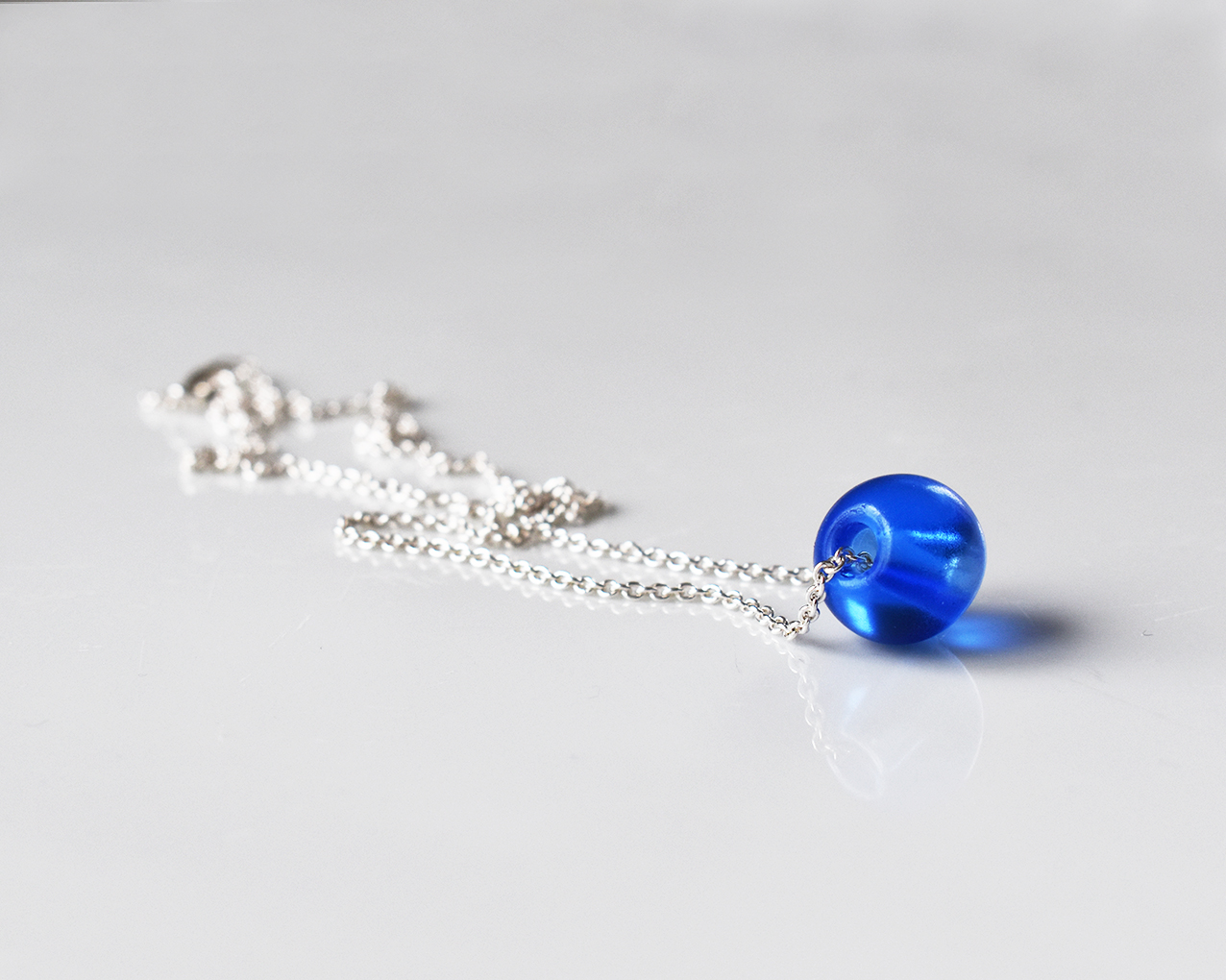 ELVES SKY - necklace in light blue  - 2