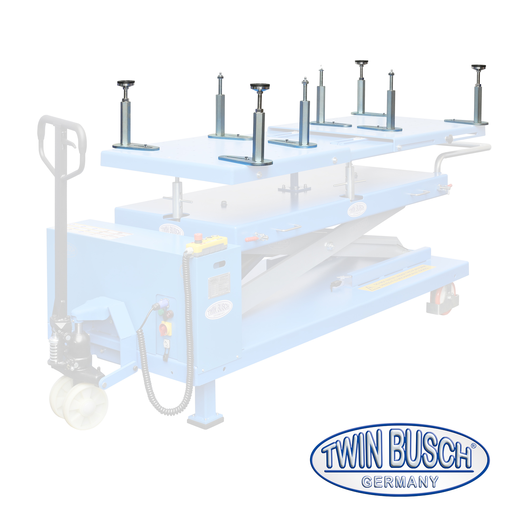 Saxlyft lyftbord 1200 kg - 6