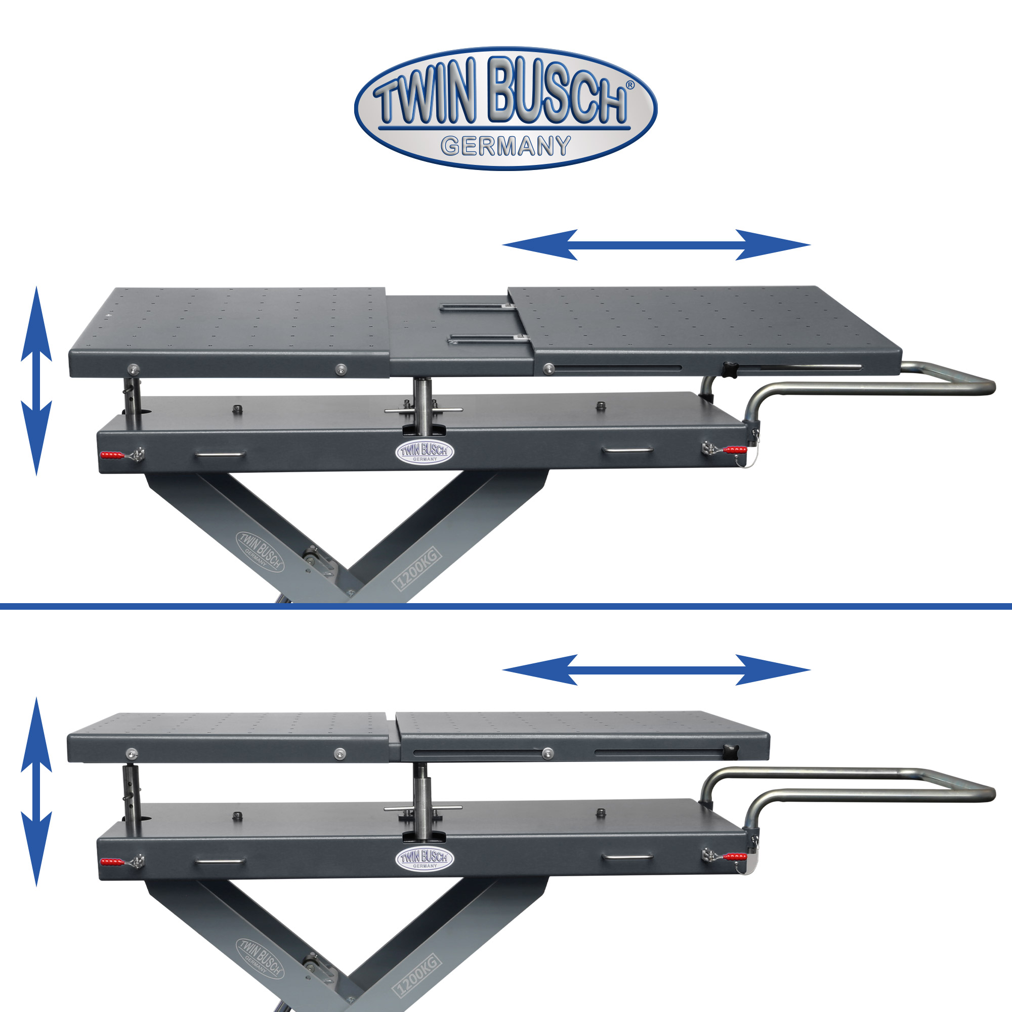 Saxlyft lyftbord 1200 kg - 2