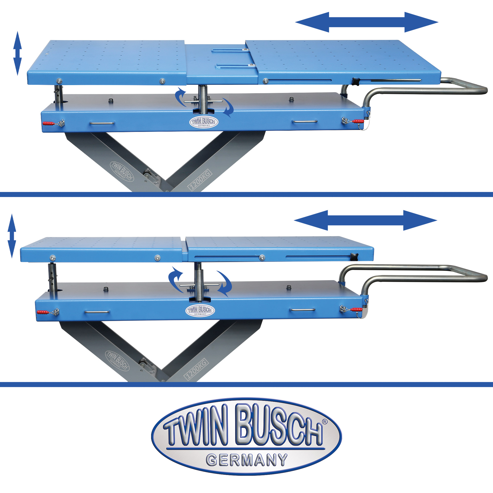 Saxlyft lyftbord 1200 kg - 2