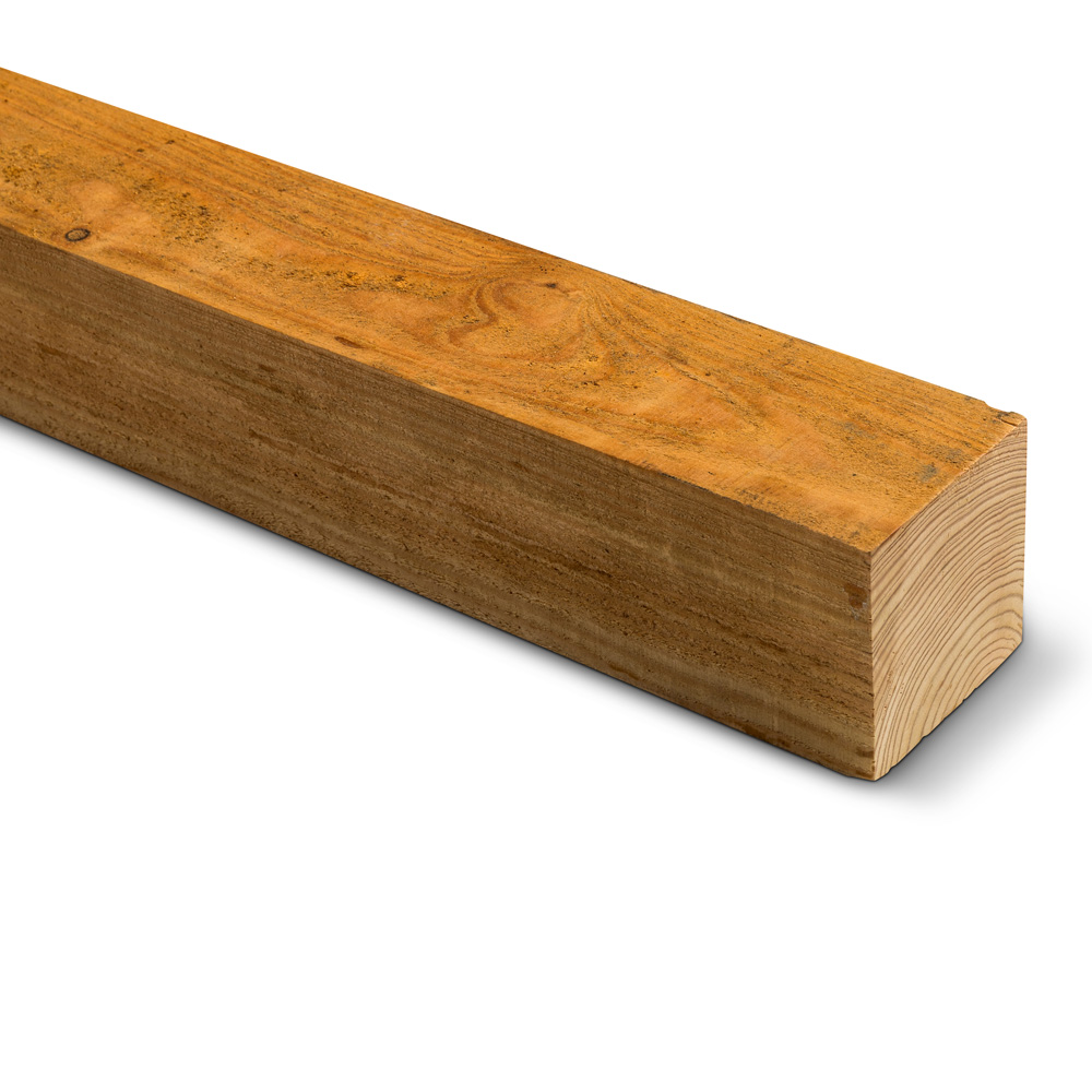 Stolpe finsågad, Lärk/ Douglasgran 12,5 x 12,5 x 400 cm