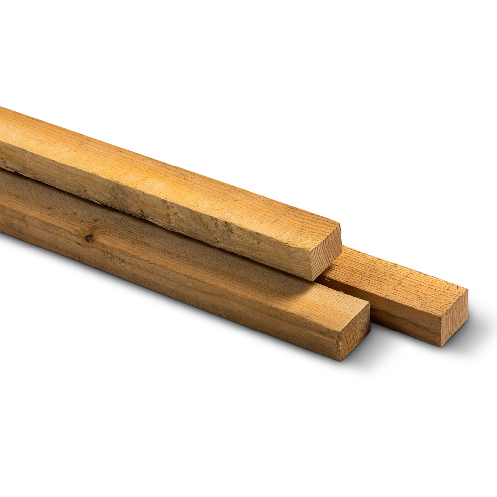 Planka finsågad, Lärk/ Douglasgran 3,3 x 5,0 x 300 cm