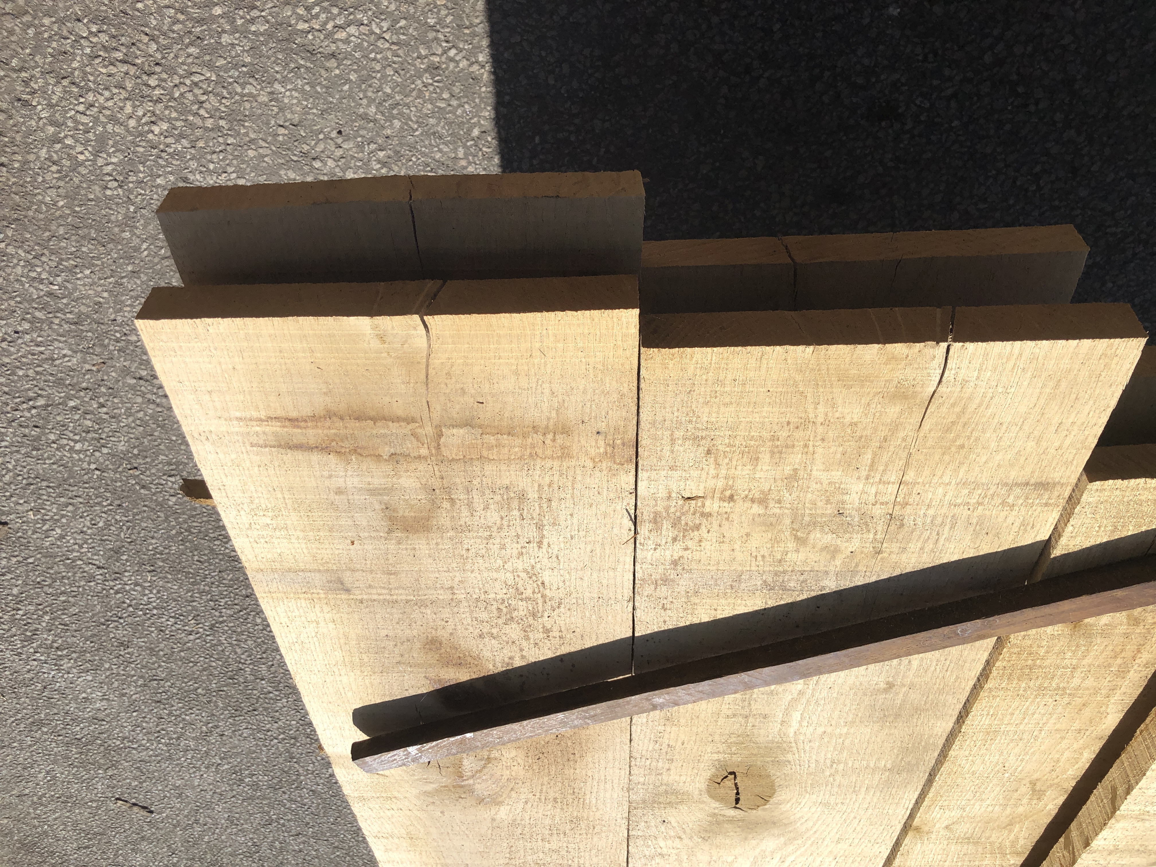 Ekplanka finsågad 3 x 25 x 400 cm - 3