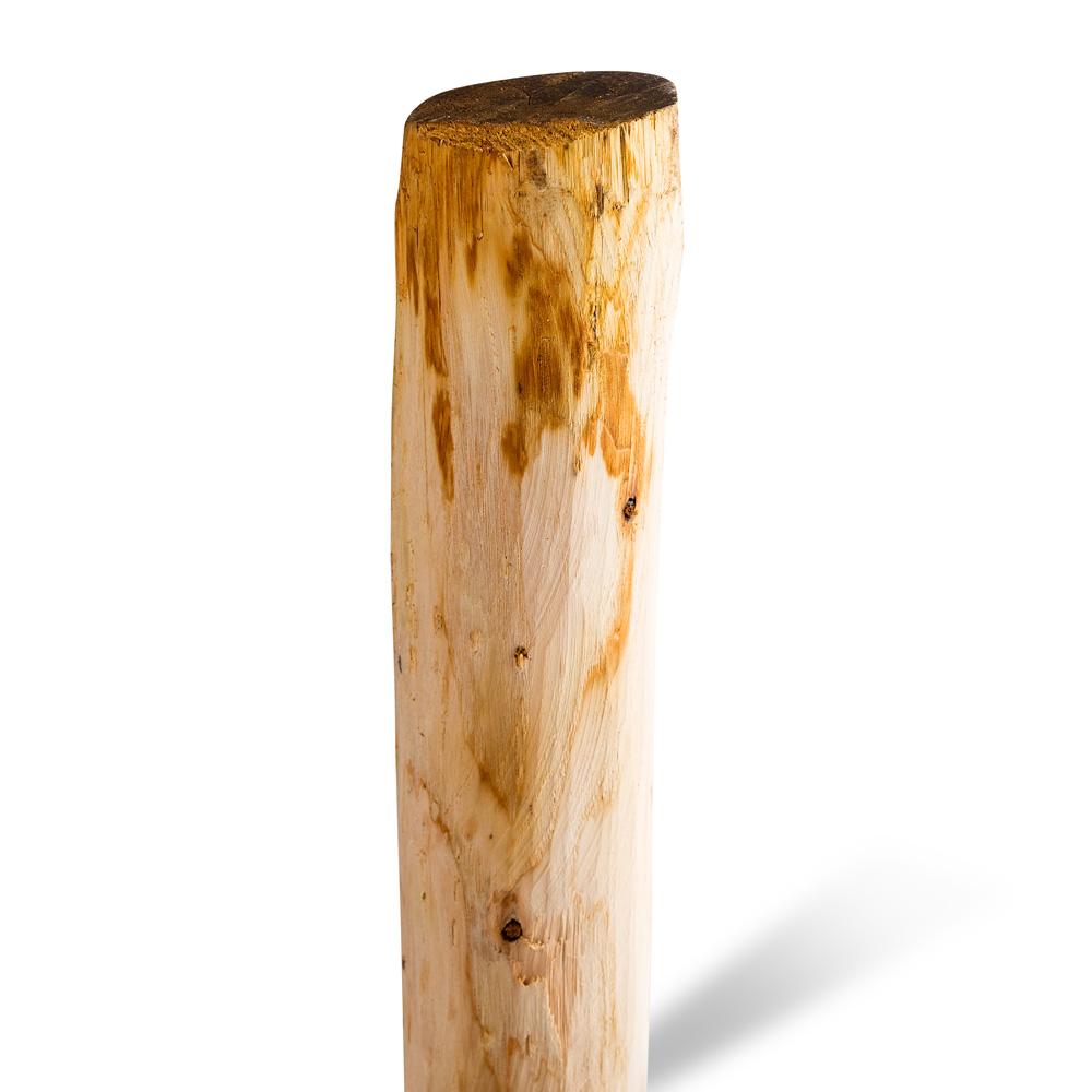 Kastanjestolpar längd 200 cm&nbsp; Ø 08/10 skalade Utan spets (A+)