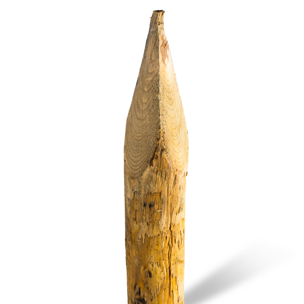 Kastanjestolpar längd 300 cm&nbsp; Ø 15/17 skalade och spetsade