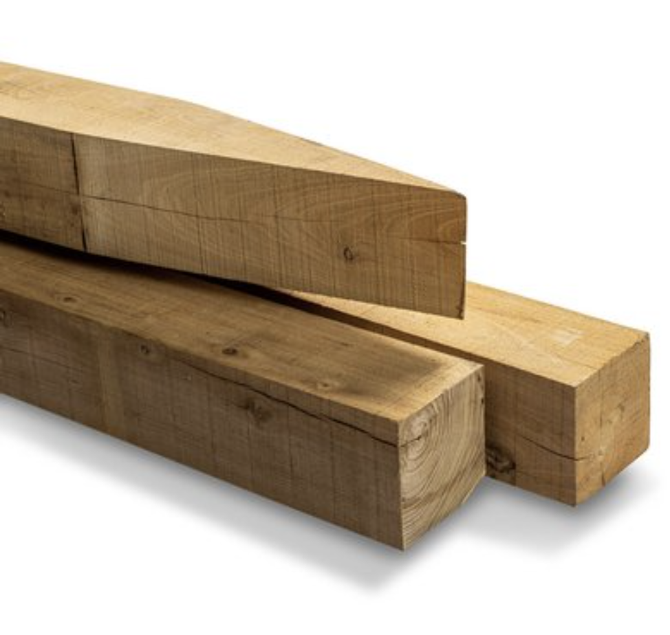 Robiniastolpe finsågad och spetsat (FSC 100%) 15 x 15 x 250 cm