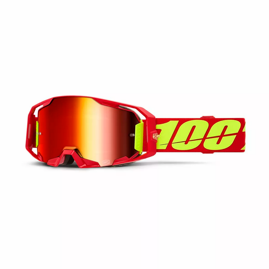 100% ARmatic Crossbrille Hi-Vis Gul/ Rød